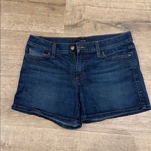 Joes Dark Wash Denim Shorts